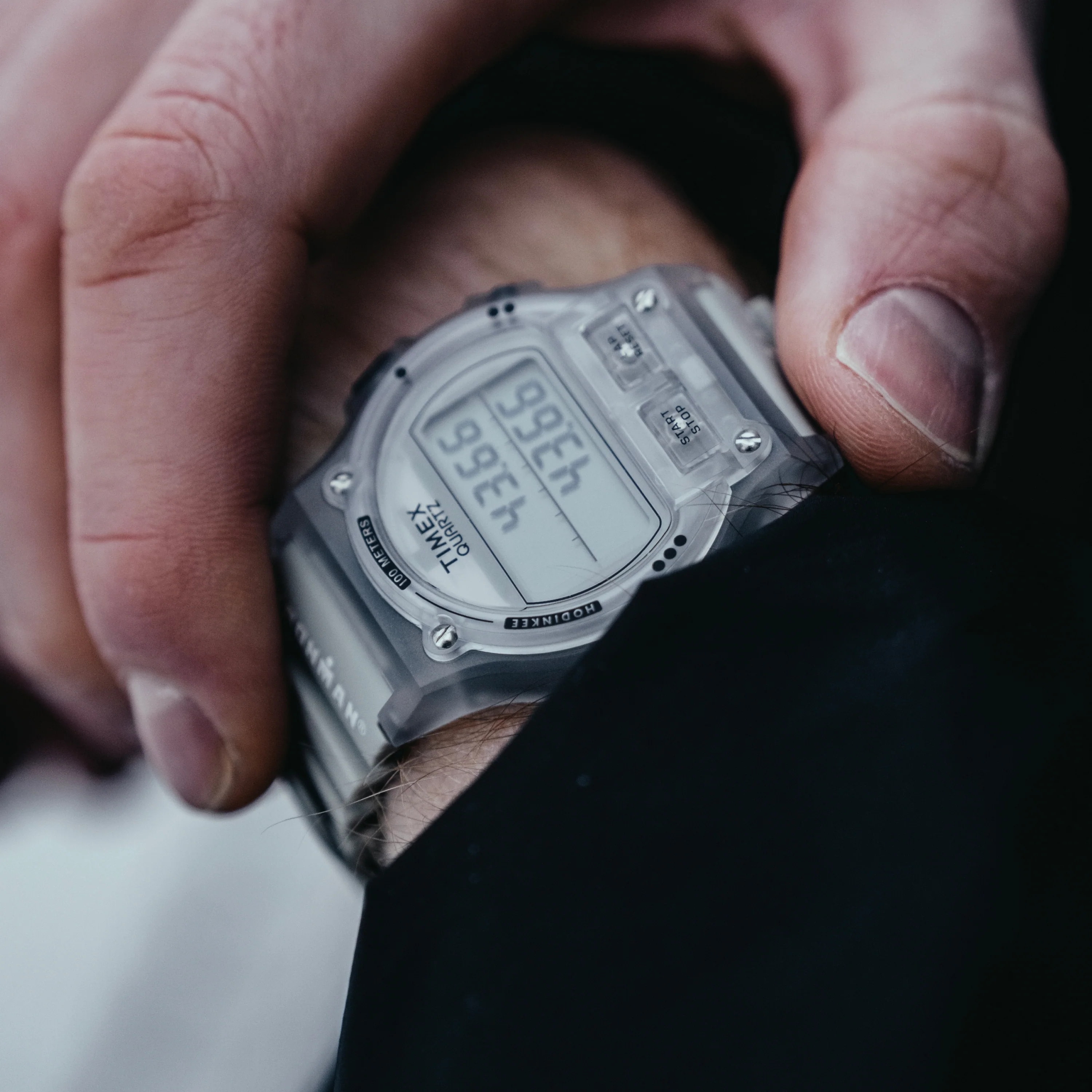 TIMEX® IRONMAN® 8-Lap Limited Edition For Hodinkee | 39mm, Resin, White Dial - Image 9