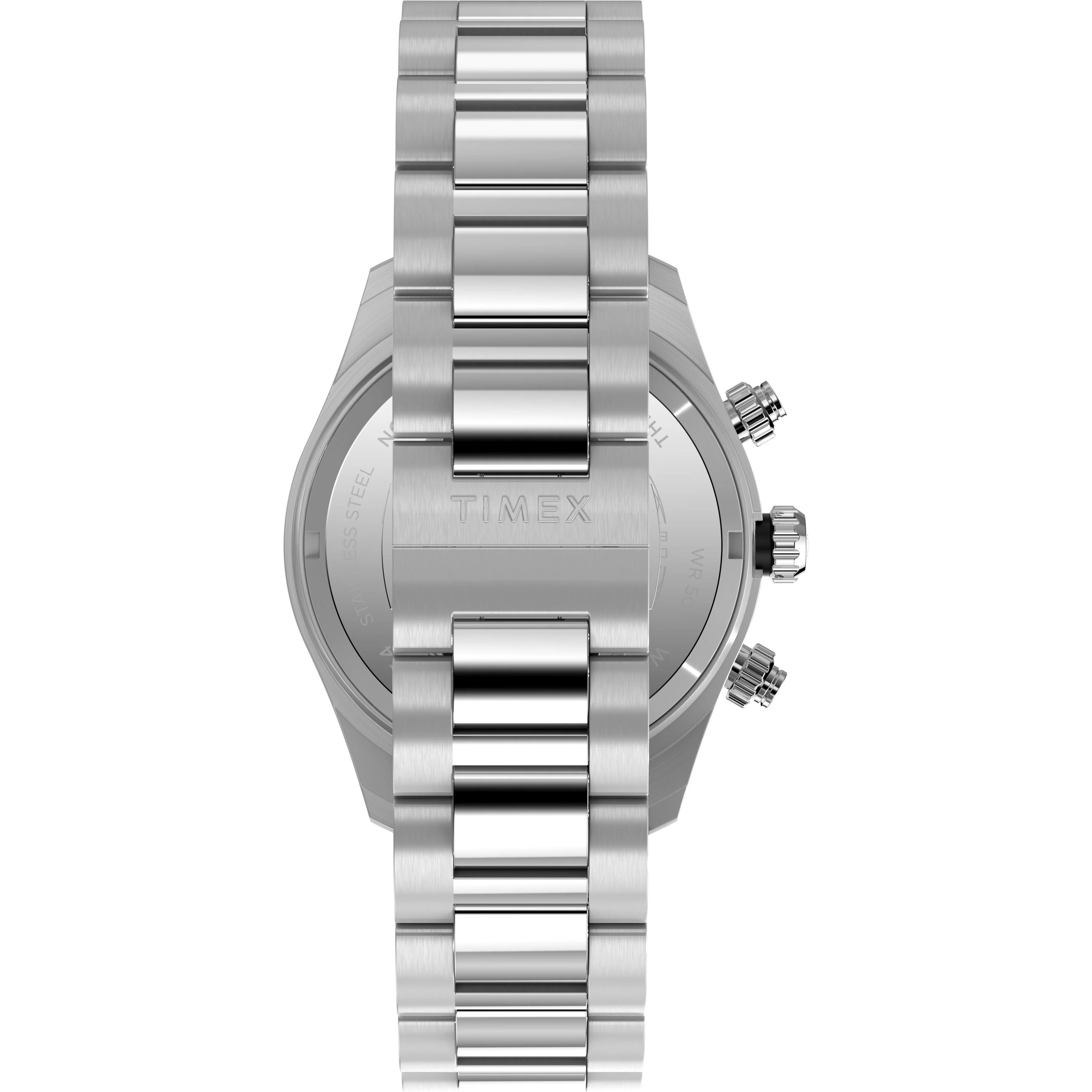 Waterbury Heritage Chronograph | 39mm, Steel, Silver Dial - Image 3