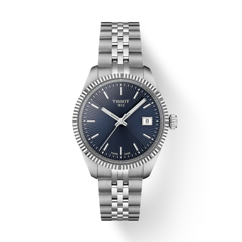 Ballade 34 | 34mm, Steel, Blue Dial, Ref. T1562101104100