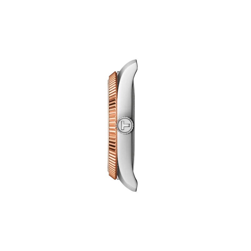 Ballade 34 | 34mm, Steel & PVD Rose Gold, Silver Dial - Image 2