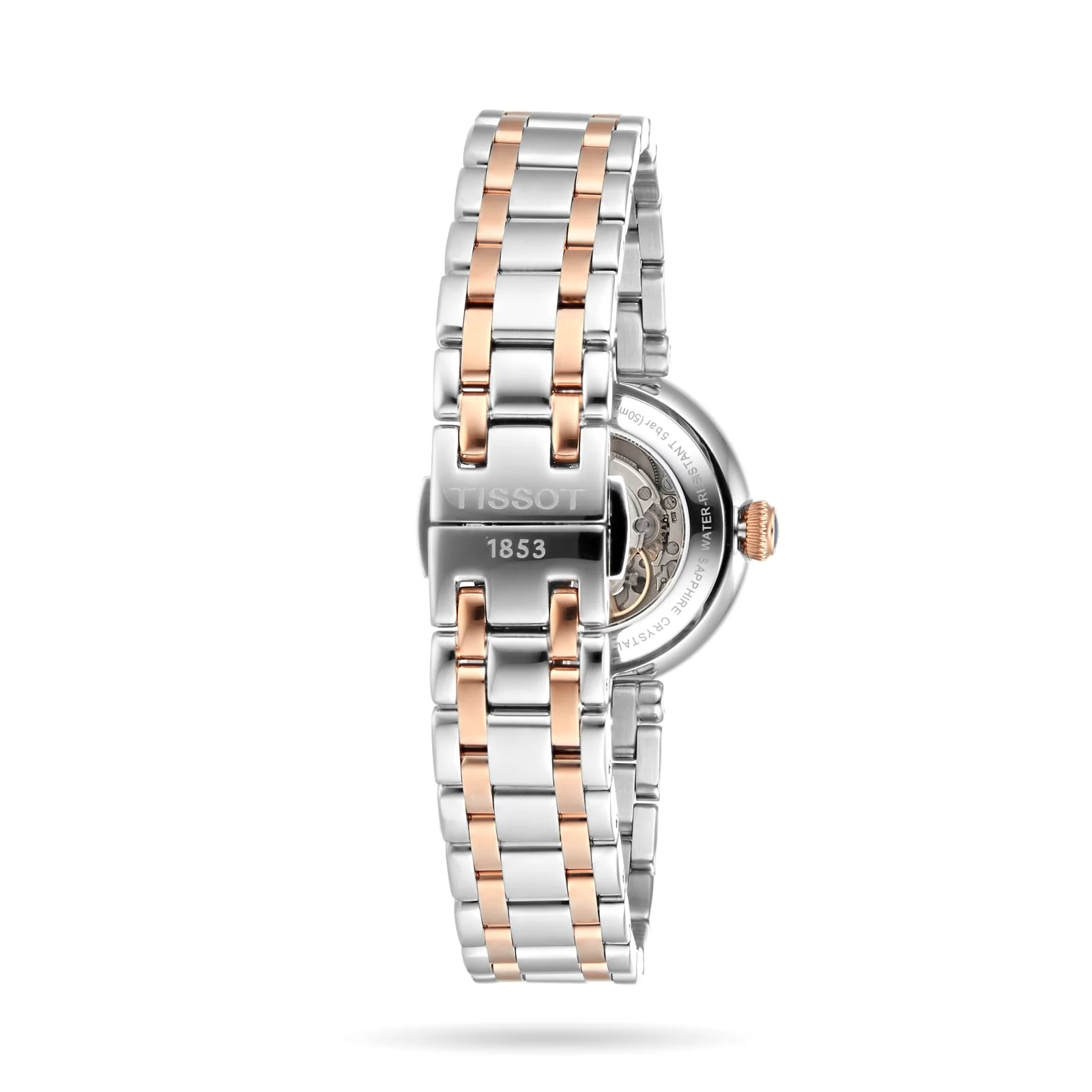 Bellissima Automatic | 29mm, Two-Tone Steel & PVD Rose Gold, Silver Dial - Image 4