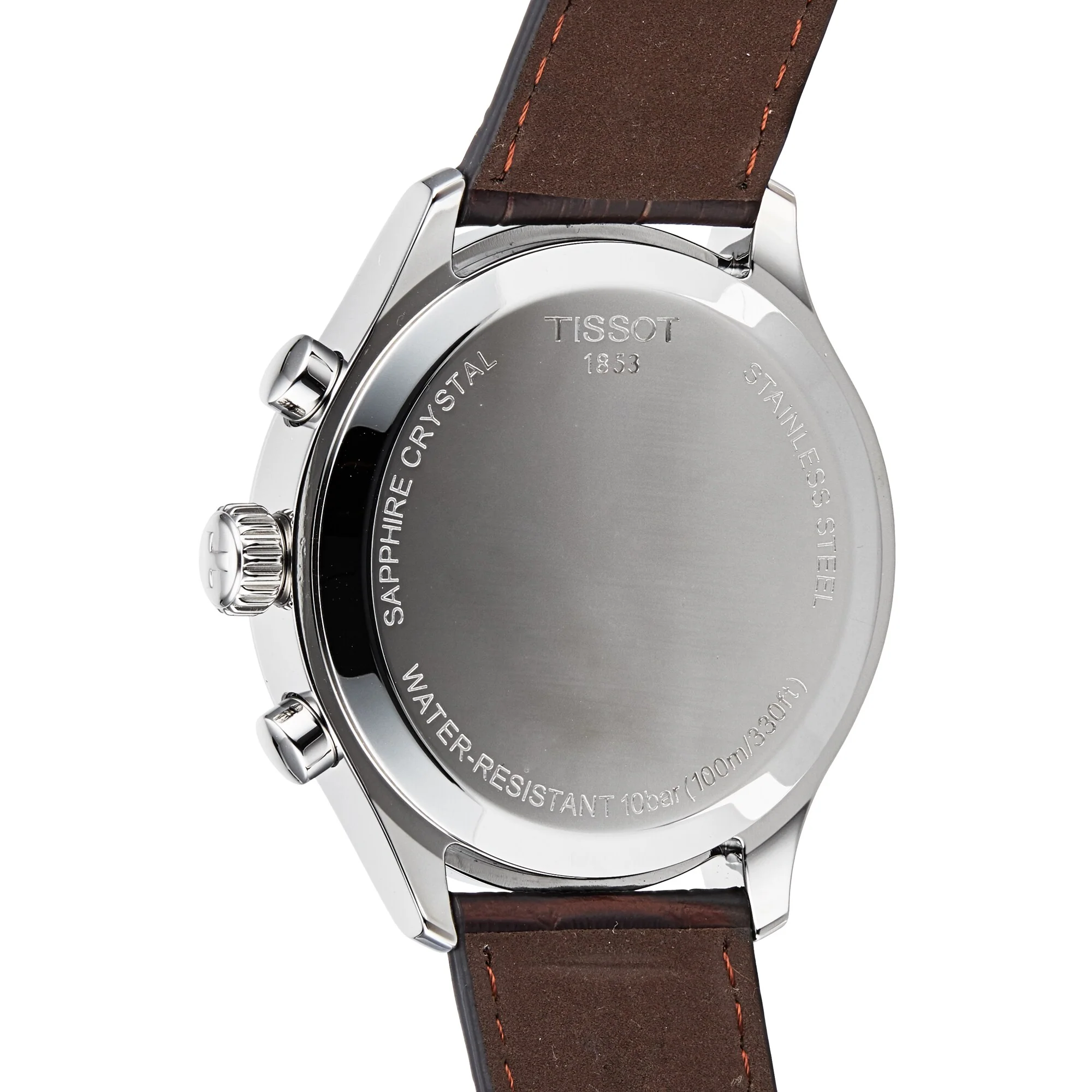 Chrono XL Classic | 45mm, Steel, Leather, Blue Dial, Silver Bezel - Image 5