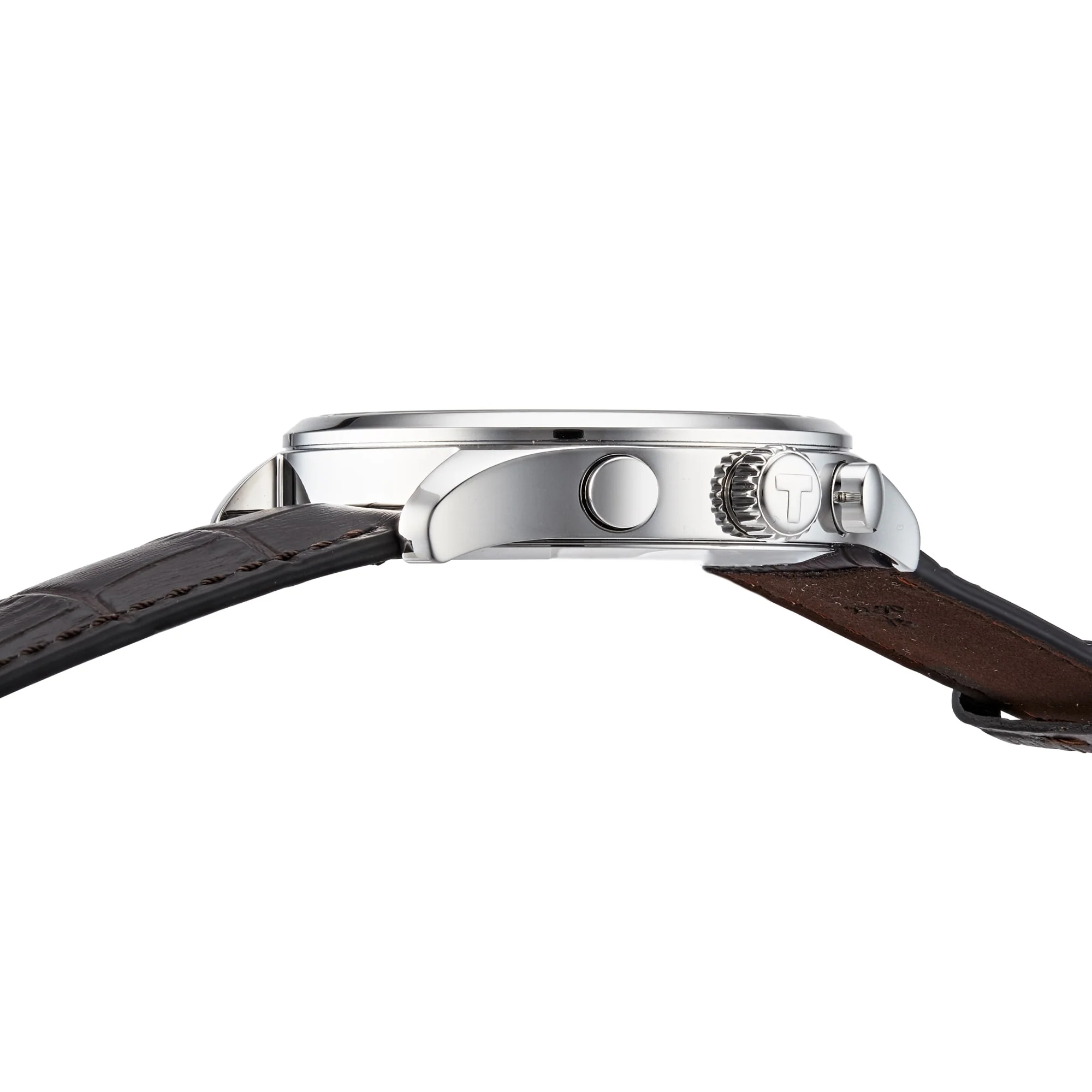 Chrono XL Classic | 45mm, Steel, Leather, Blue Dial, Silver Bezel - Image 6