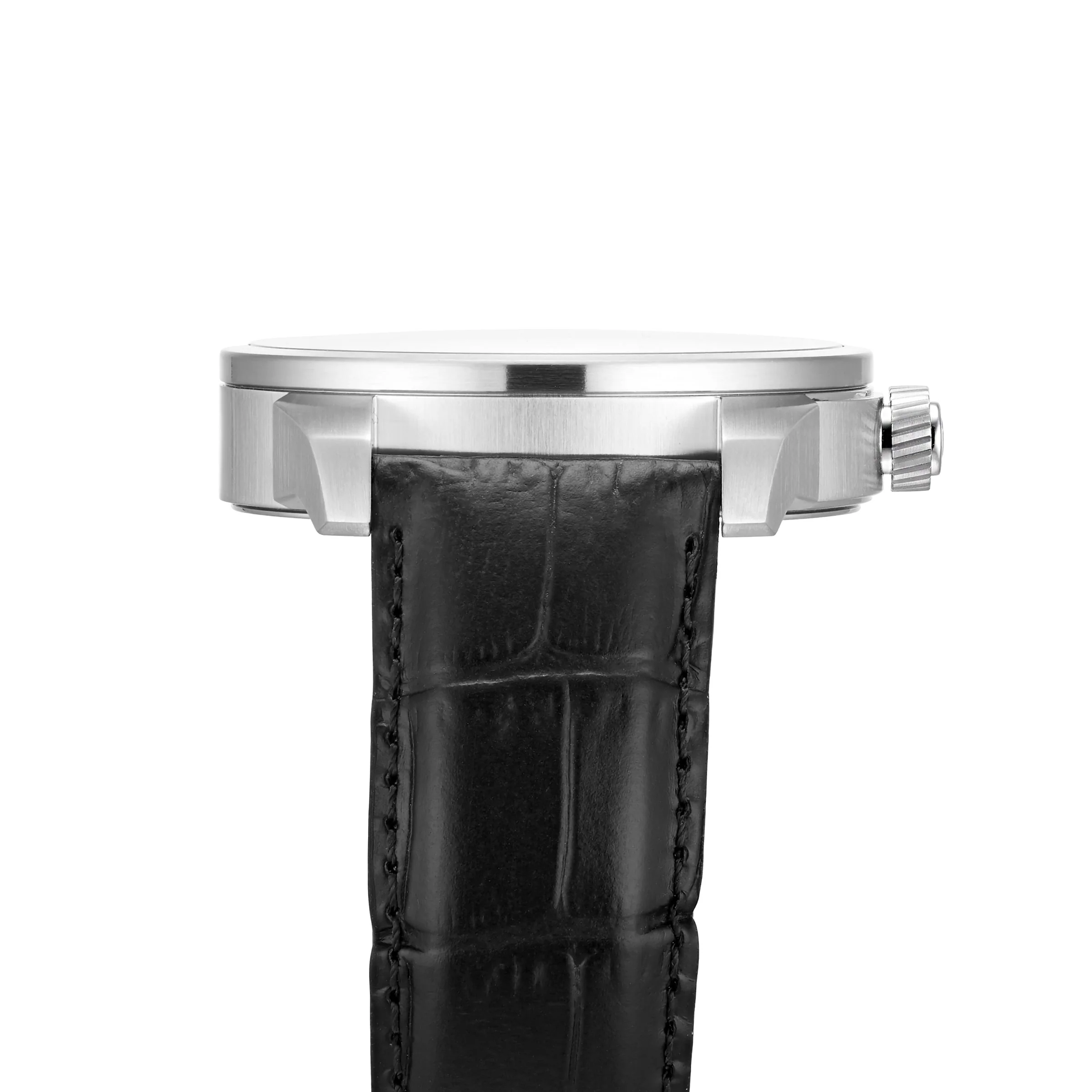 T-Complication Squelette Mechanical | 43mm, Steel, Leather, Silver Dial - Image 5