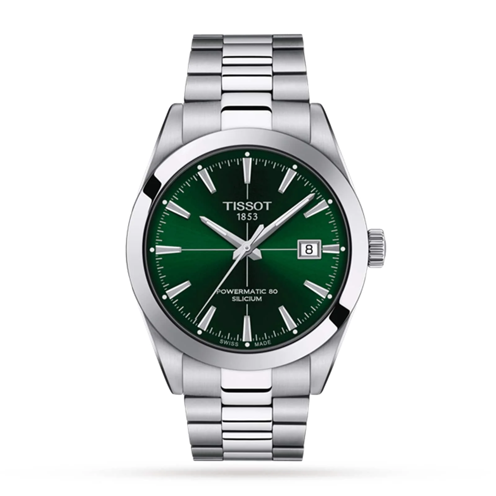 Gentleman Powermatic 80 Silicium | 40mm, Steel, Green Dial