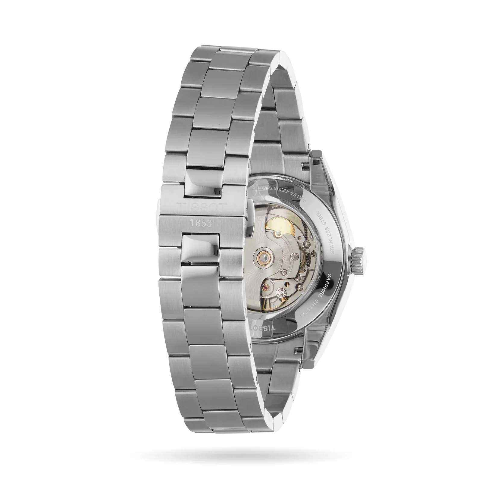Gentleman Powermatic 80 Silicium Solid 18K Gold Bezel | 40mm, Two-Tone Steel & 18K Yellow Gold, Steel, Silver Dial - Image 3
