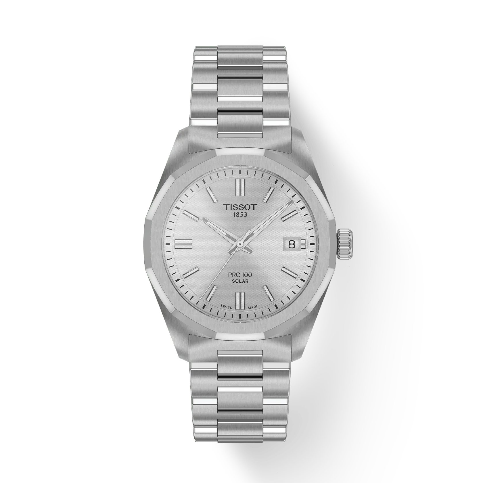 PRC 100 Solar 34mm | 34mm, Steel, Silver Dial