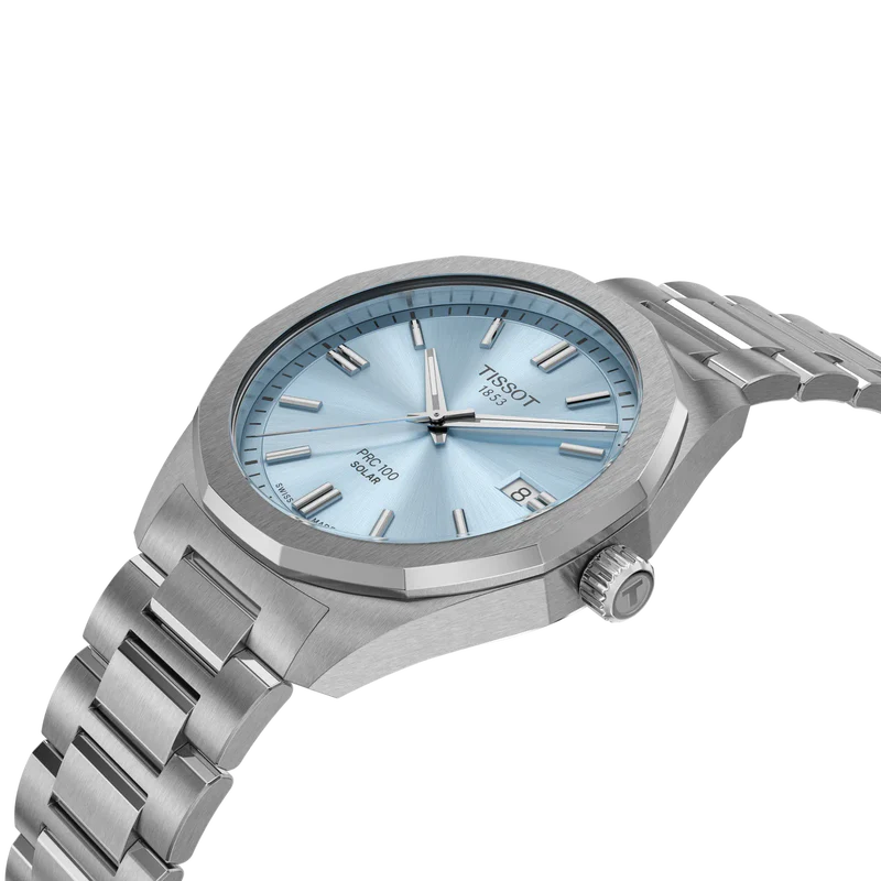 PRC100 Solar 39 | 39mm, Steel, Ice Blue Dial - Image 5