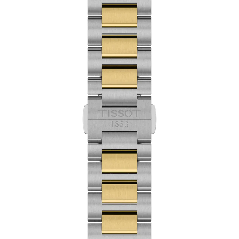 PRC100 Solar 39 | 39mm, Steel & PVD Yellow Gold, Silver Dial - Image 4