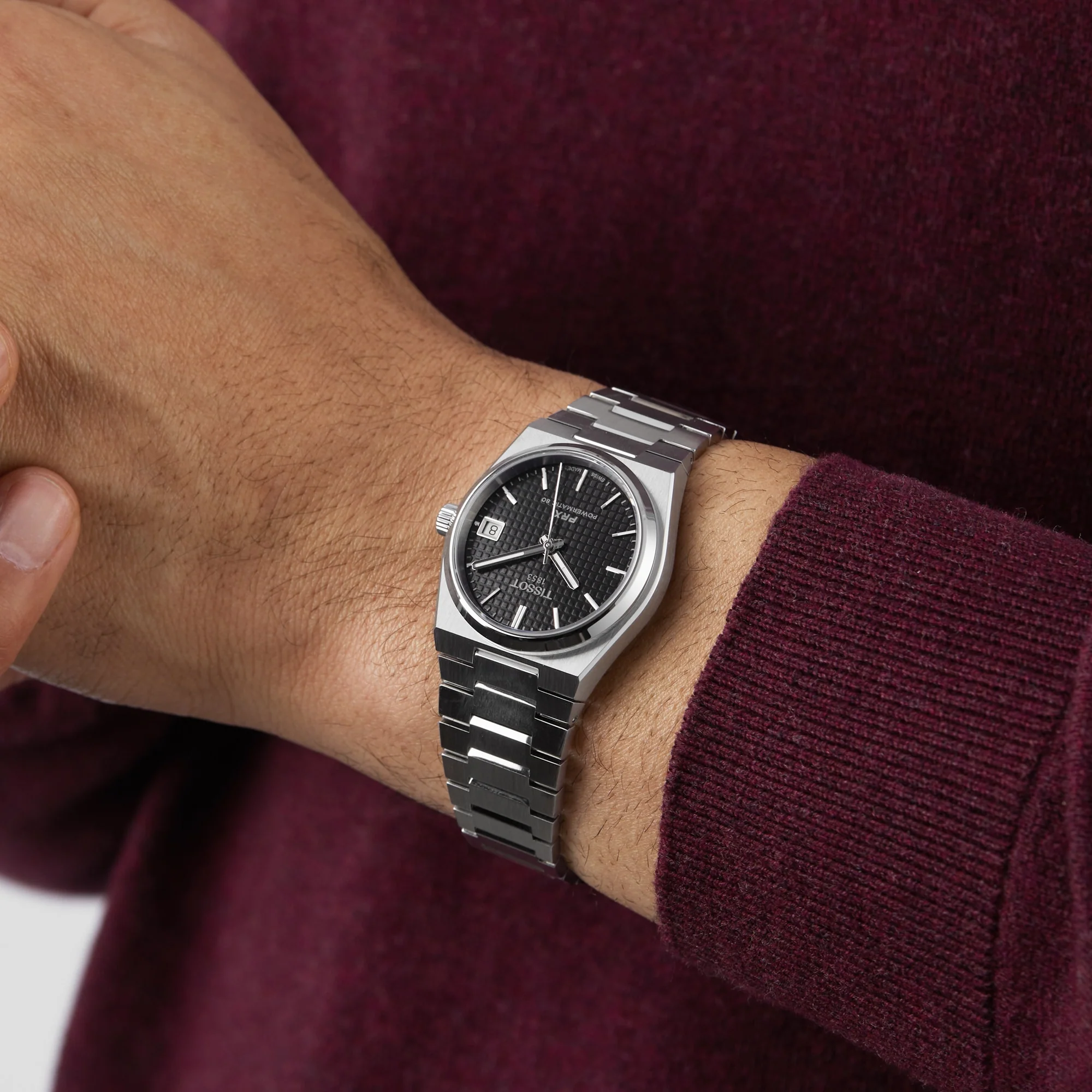PRX Powermatic 80 | 35mm, Steel, Black Dial - Image 10