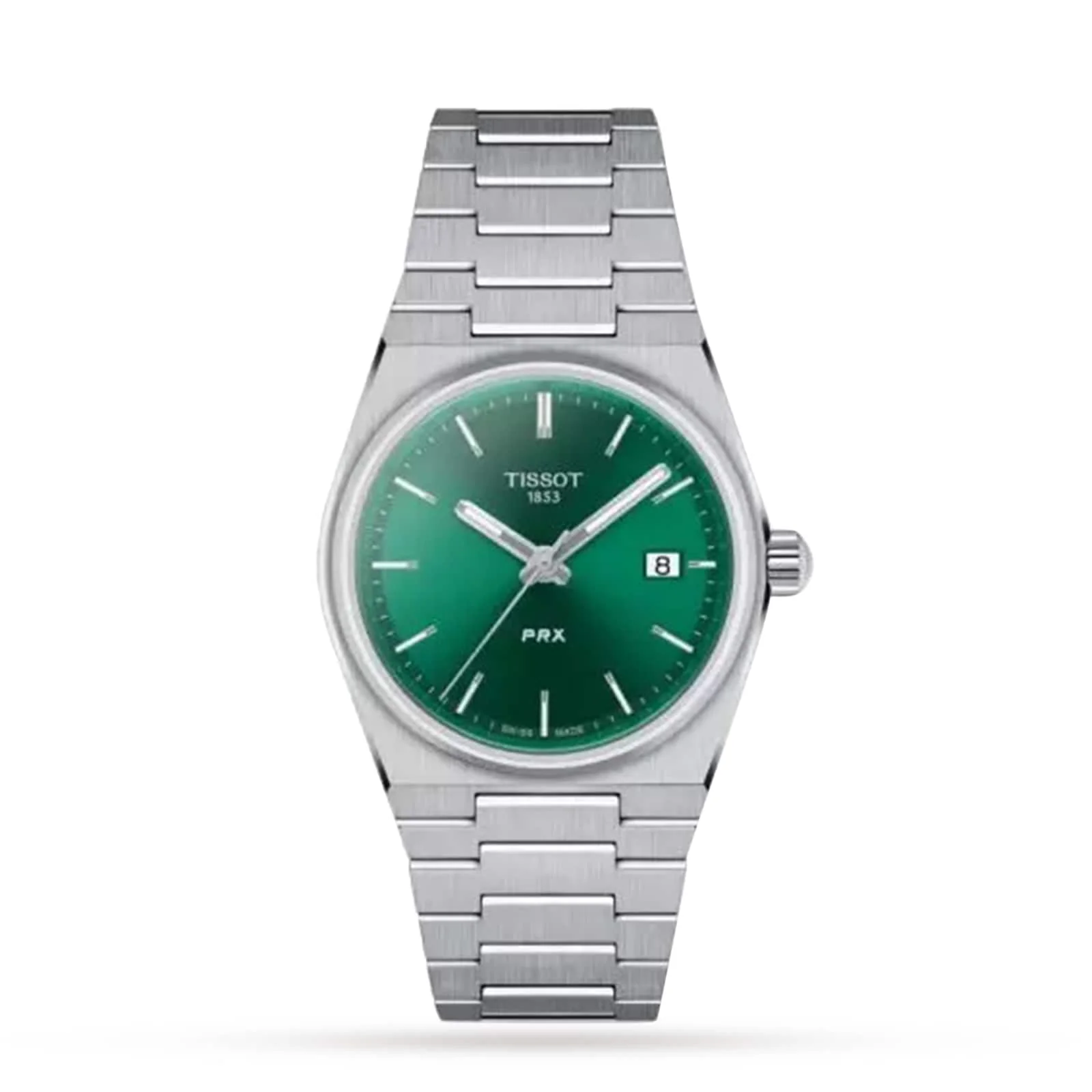 PRX | 35mm, Steel, Green Dial