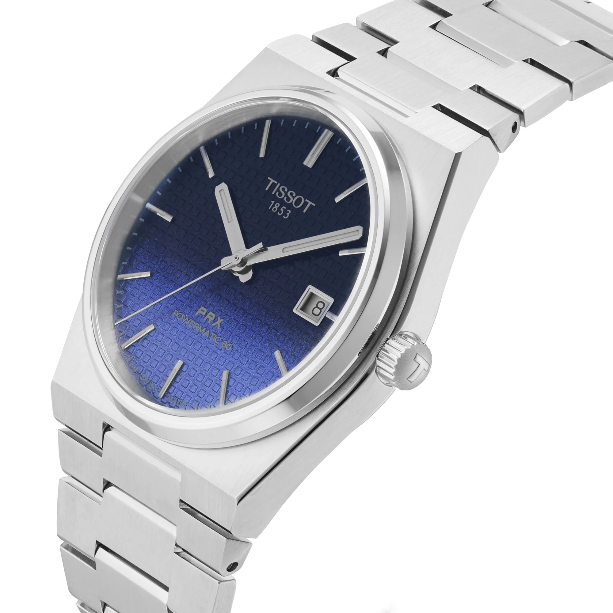 PRX Powermatic 80 | 40mm, Steel, Blue Dial, Ref. T1374071105101 - Image 8