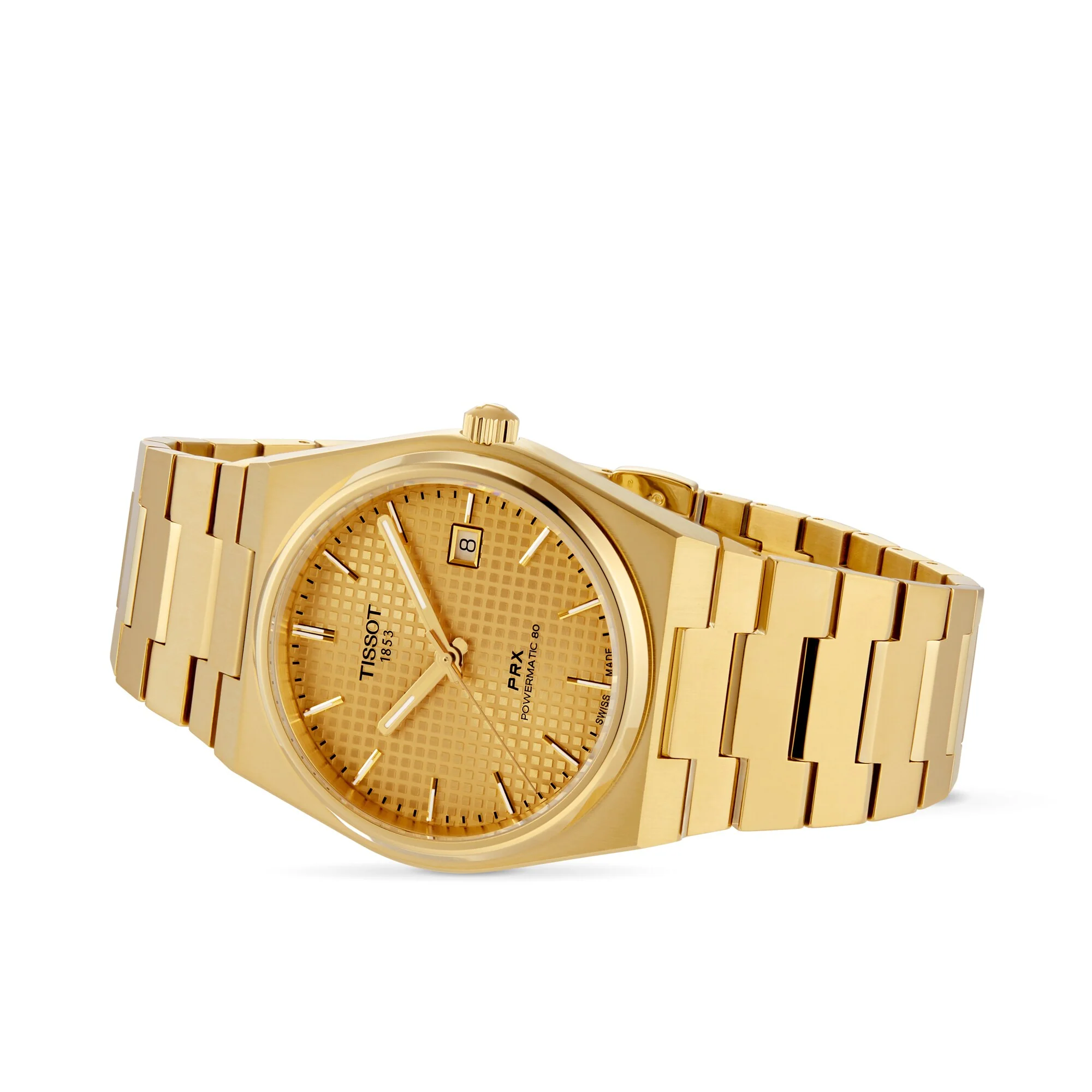 PRX Powermatic 80 | 40mm, Two-Tone Steel & PVD Yellow Gold, Gold Dial - Image 9