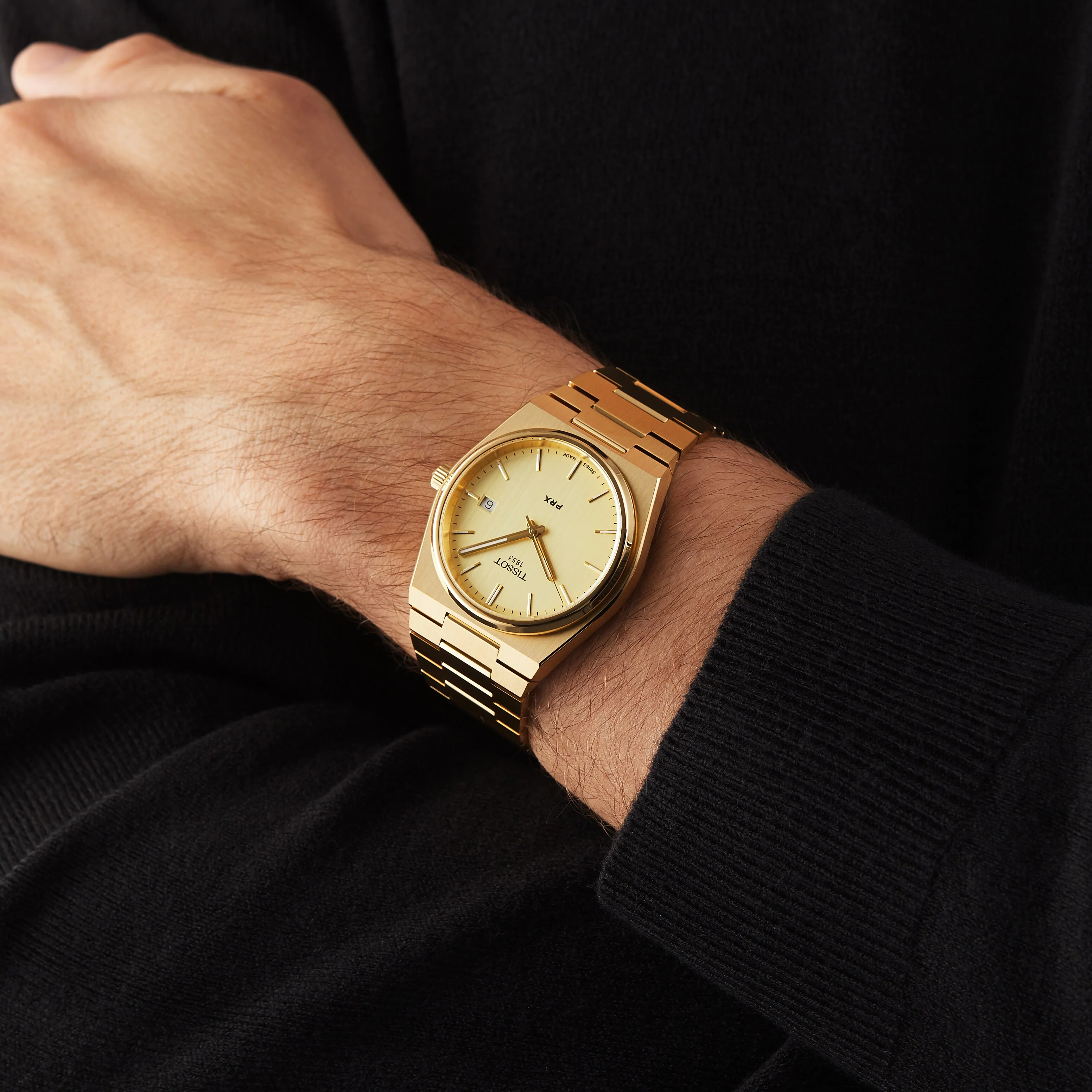 PRX | 40mm, Two-Tone Steel & PVD Yellow Gold, Gold Dial - Image 7