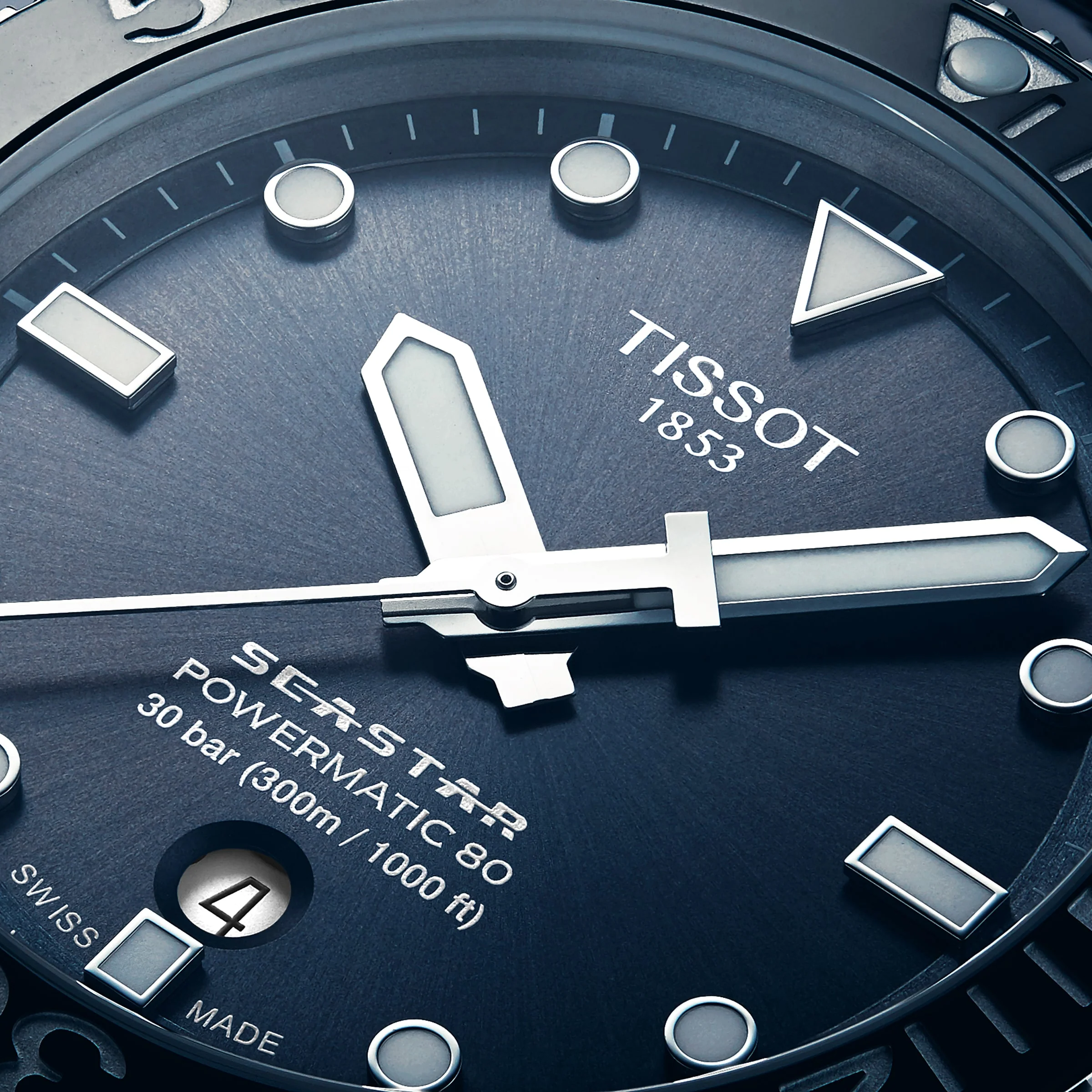 Seastar 1000 Powermatic 80 | 43mm, Steel, Blue Dial - Image 9