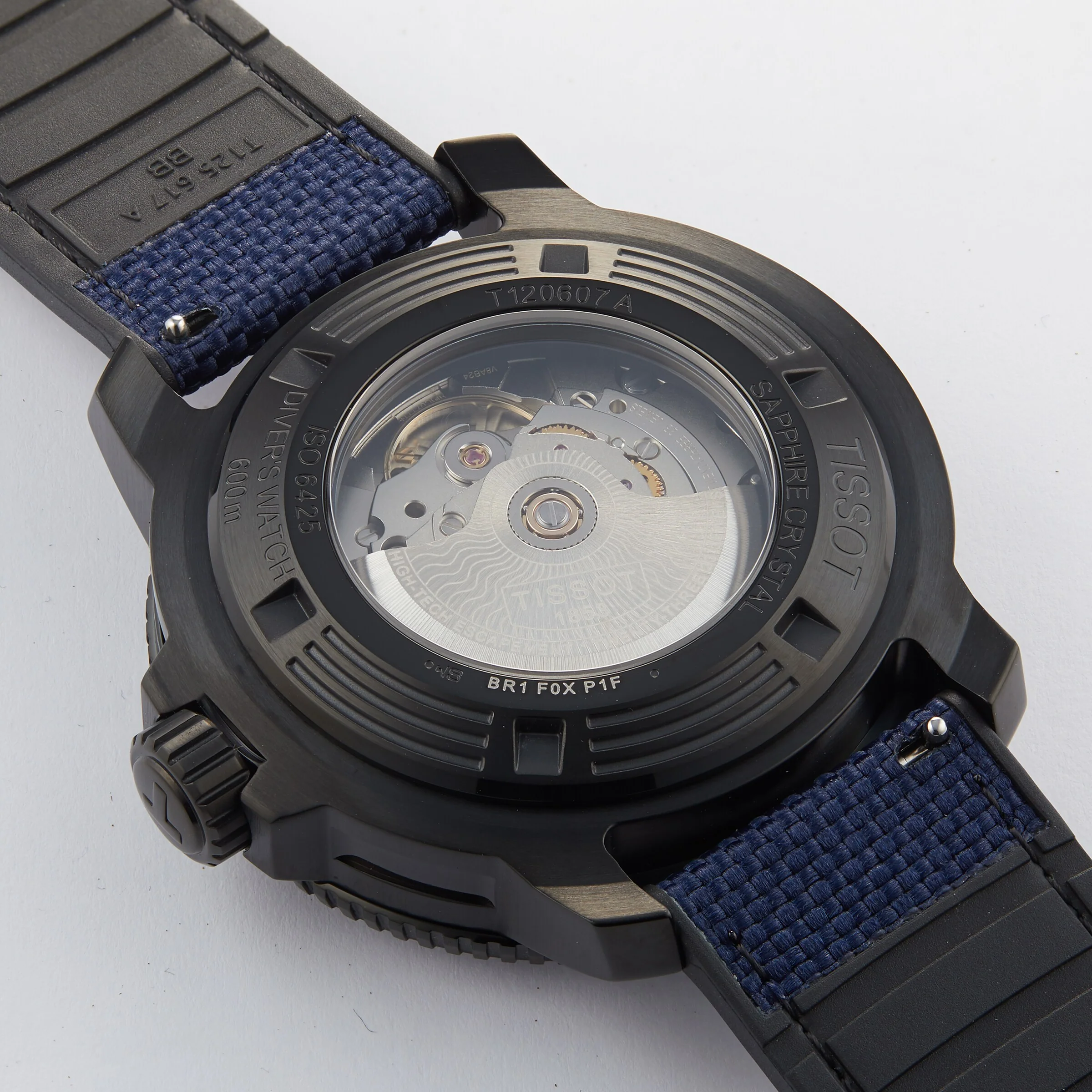 Seastar 2000 Professional Powermatic 80 | 46mm, Two-Tone Steel & PVD Black, CANVAS, Blue Dial - Image 7