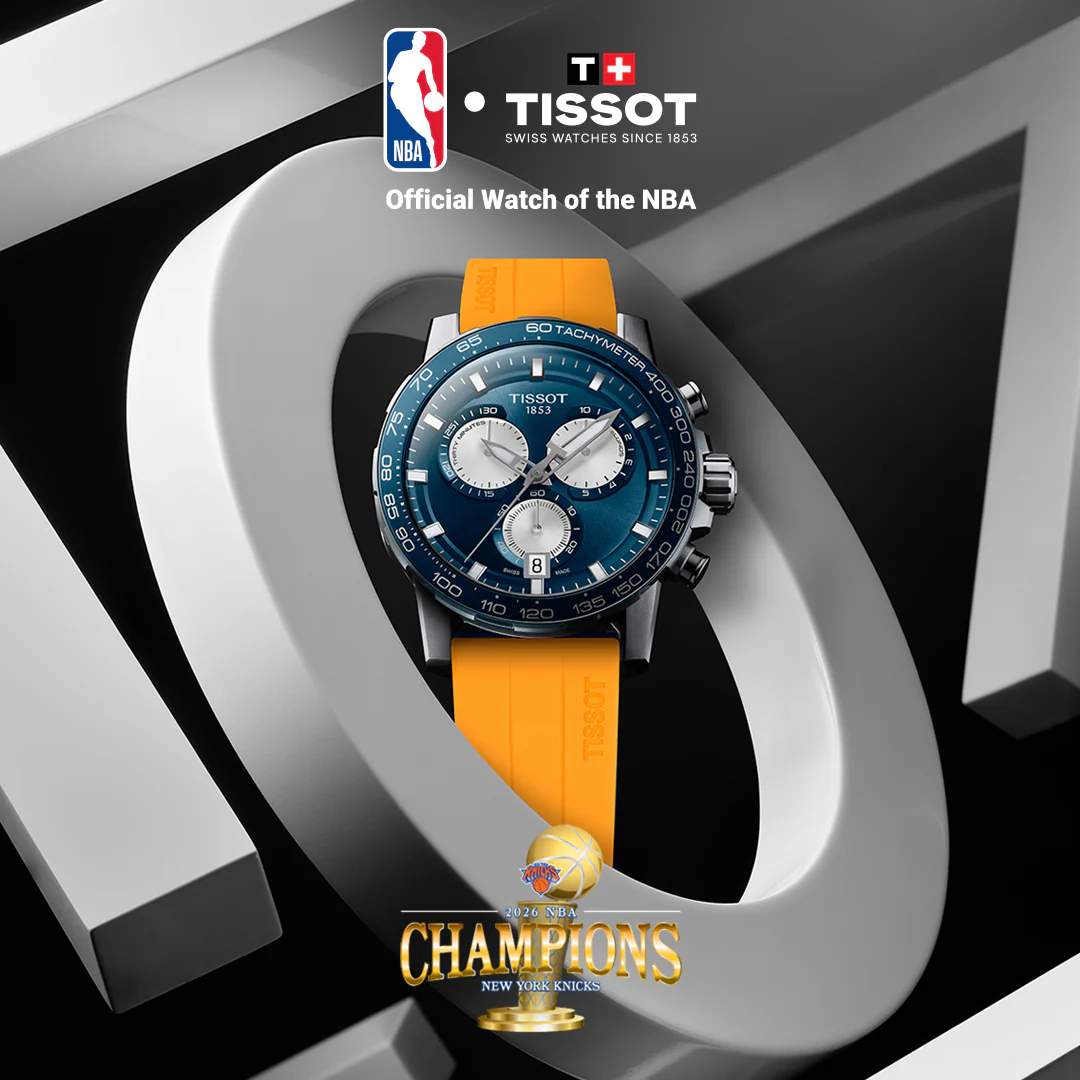 Supersport NBA 2026 Championship Special Edition | 45mm, Stainless Steel and Rubber Strap, Men's Watch - Image 6