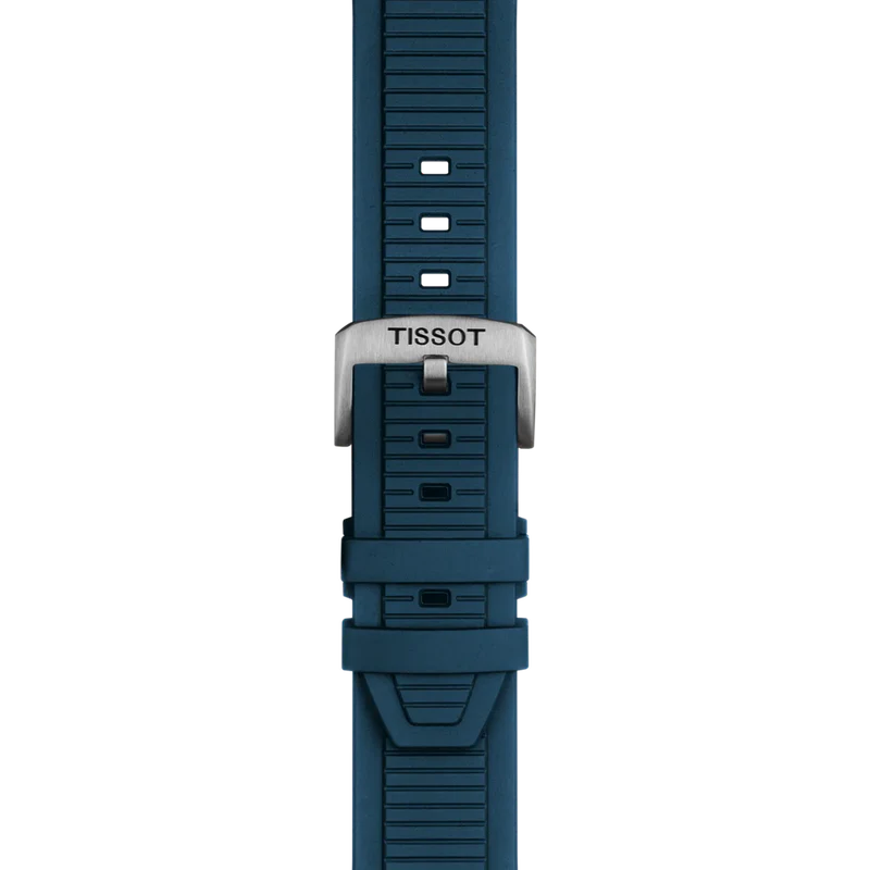 T-Race 45 | 45mm, Steel & PVD Black, Rubber, Navy Dial - Image 4