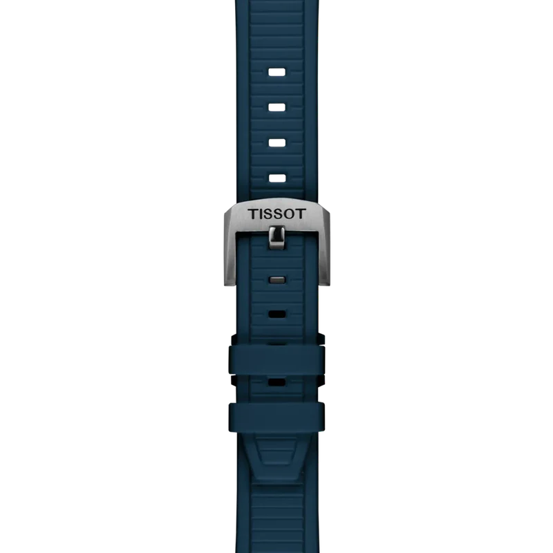 T-Race 38 | 38mm, Steel, Rubber, Navy Dial - Image 4