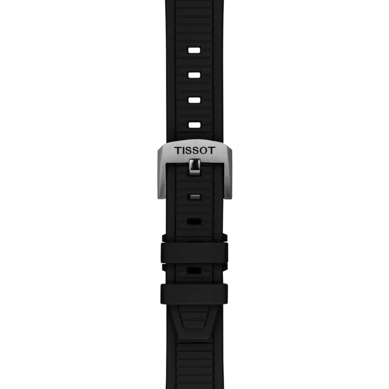 T-Race 38 | 38mm, Steel, Rubber, Black Dial - Image 4