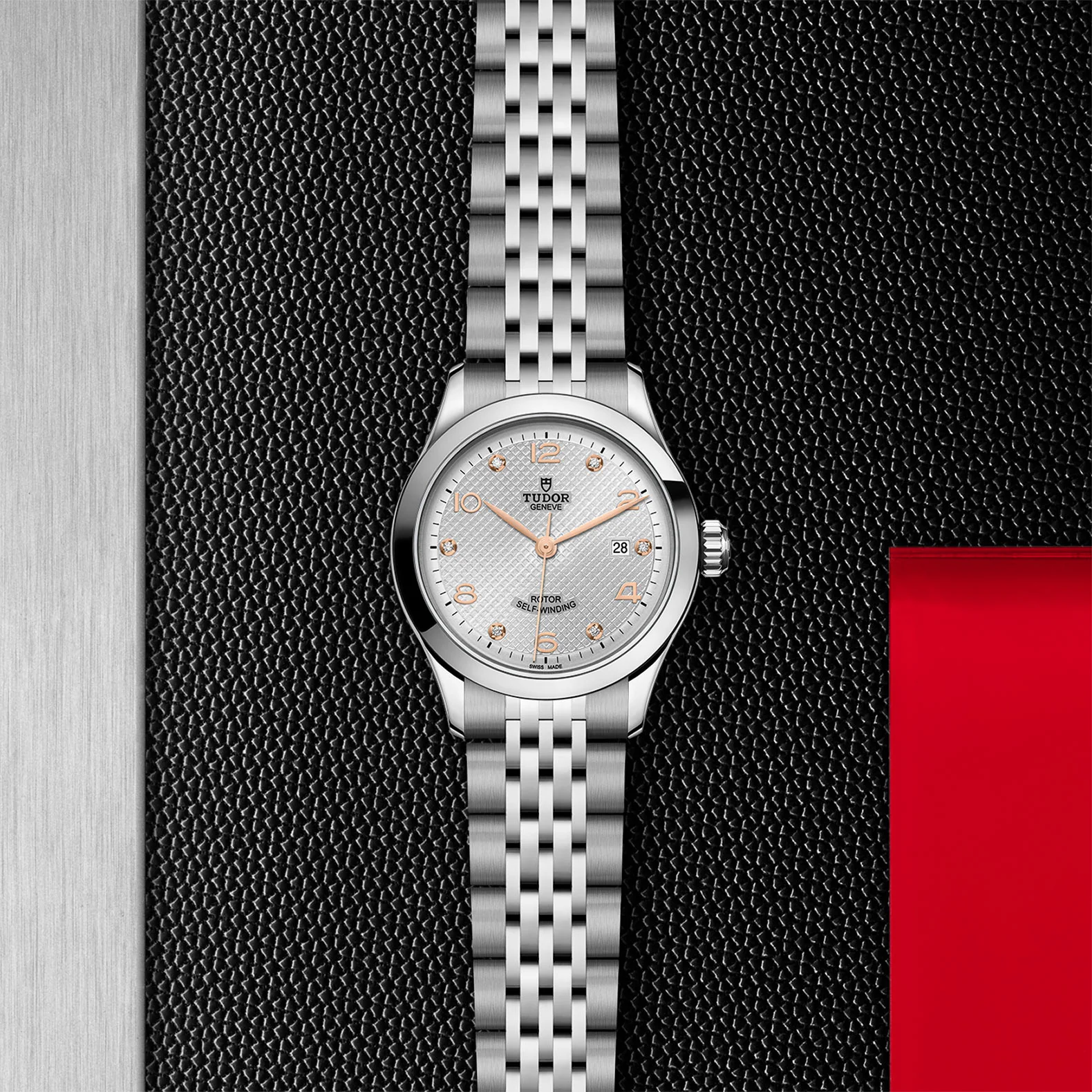 1926 | 28mm, Steel, Diamond Silver Dial - Image 7