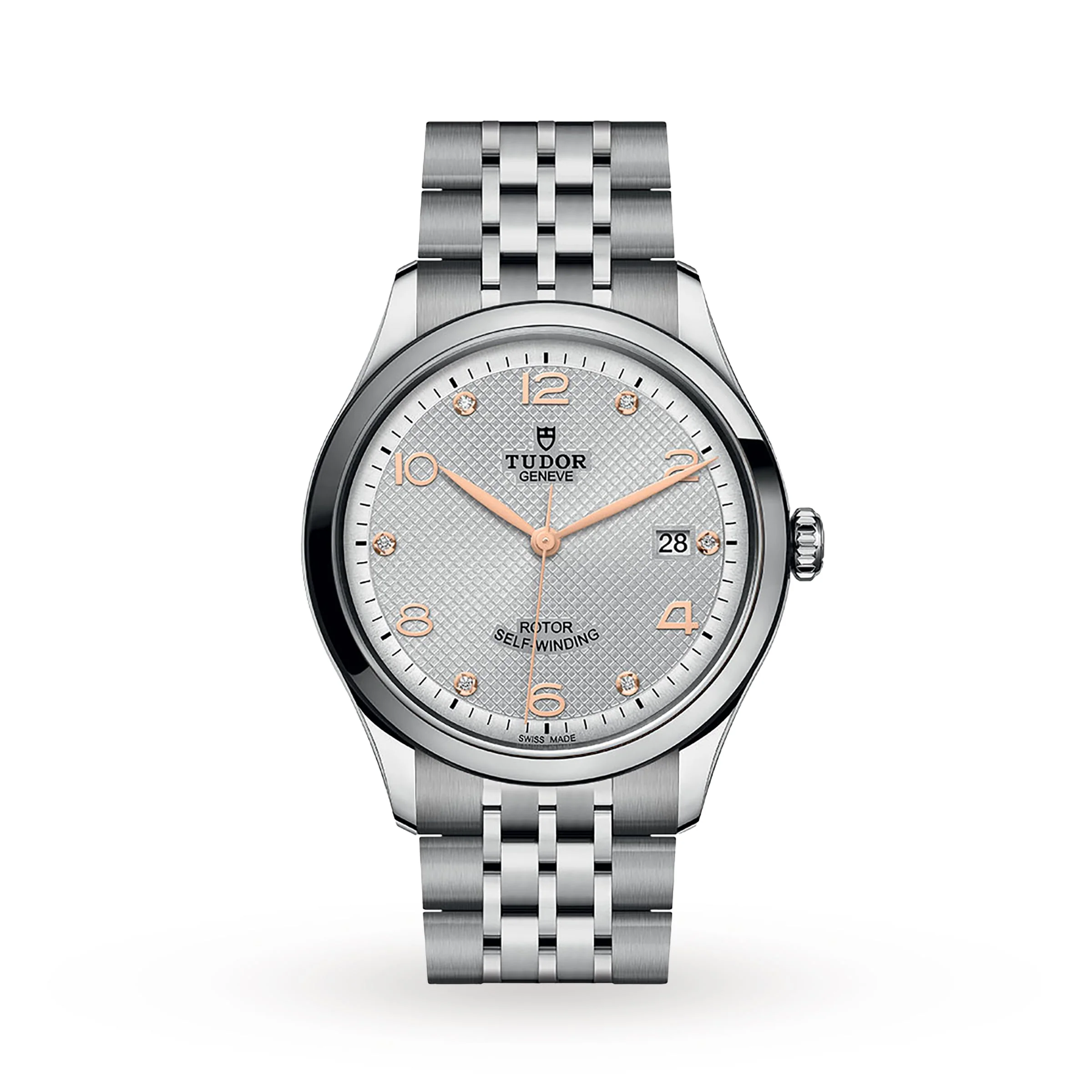 1926 | 39mm, Steel, Diamond Silver Dial