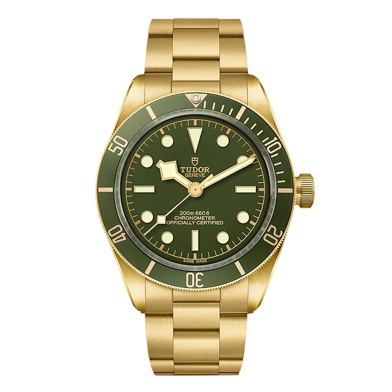 Black Bay 58 18K | 39mm, 18K Yellow Gold, Green Dial