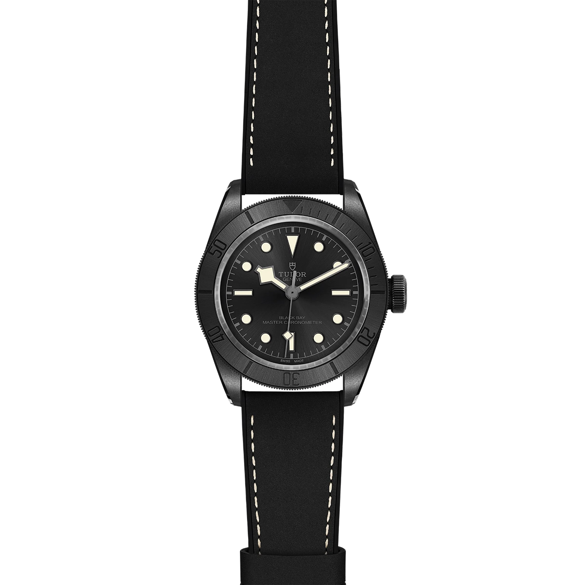 Black Bay Ceramic | 41mm, Ceramic, Leather, Black Dial - Image 3