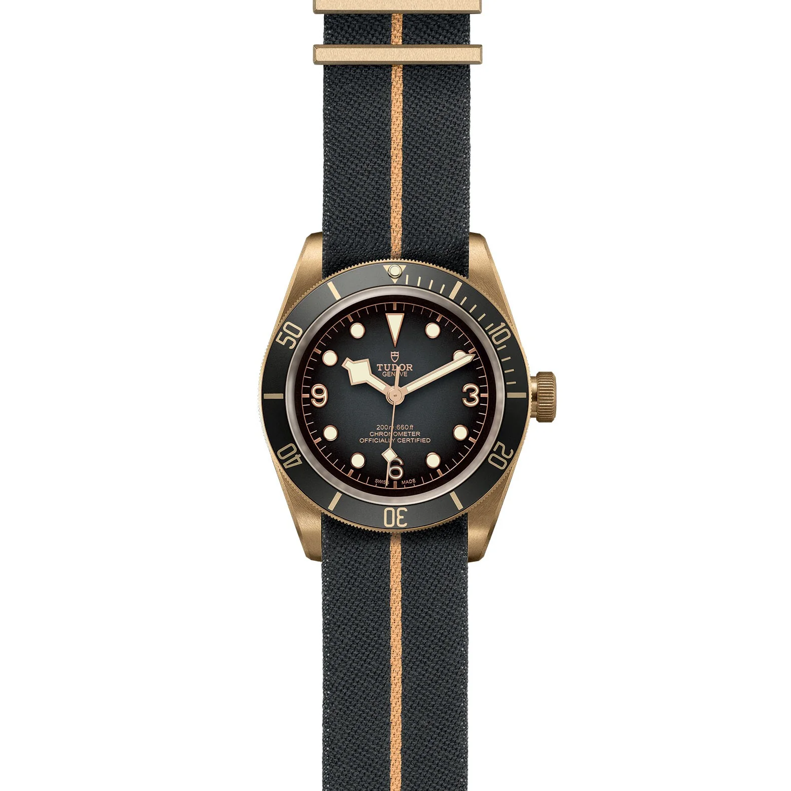 Black Bay Bronze | 43mm, Bronze, Fabric, Grey Dial - Image 2