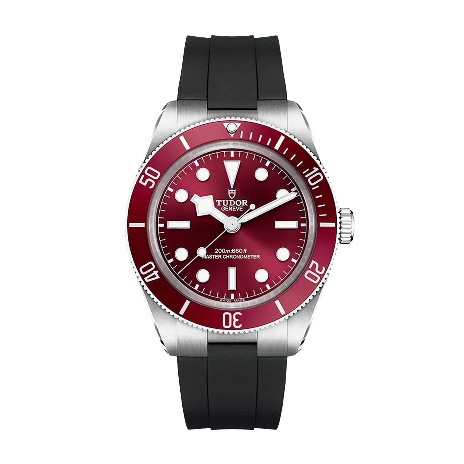 Black Bay 58 | 39mm, Steel, Rubber, Red Dial