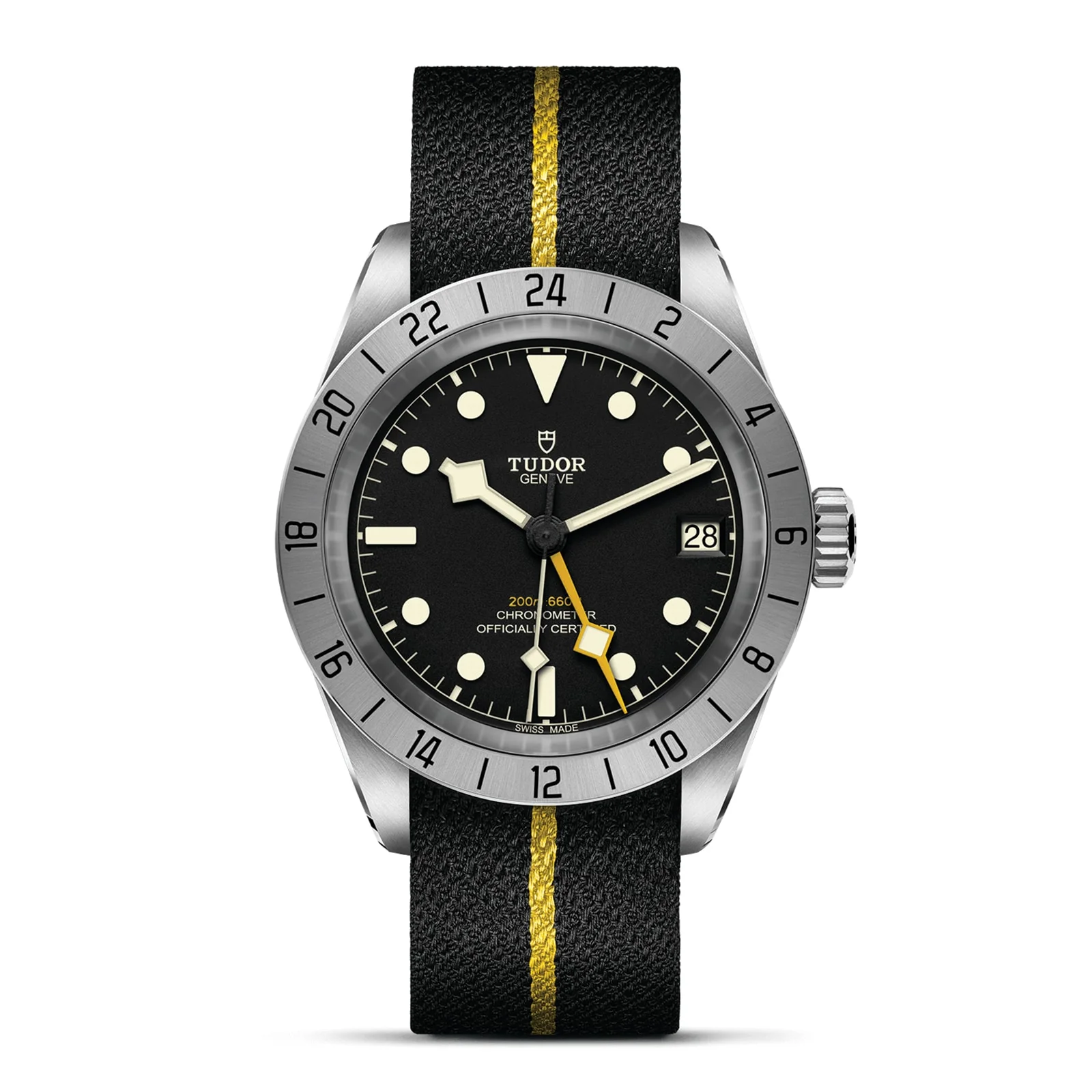 Black Bay Pro | 39mm, Steel, Fabric, Black Dial