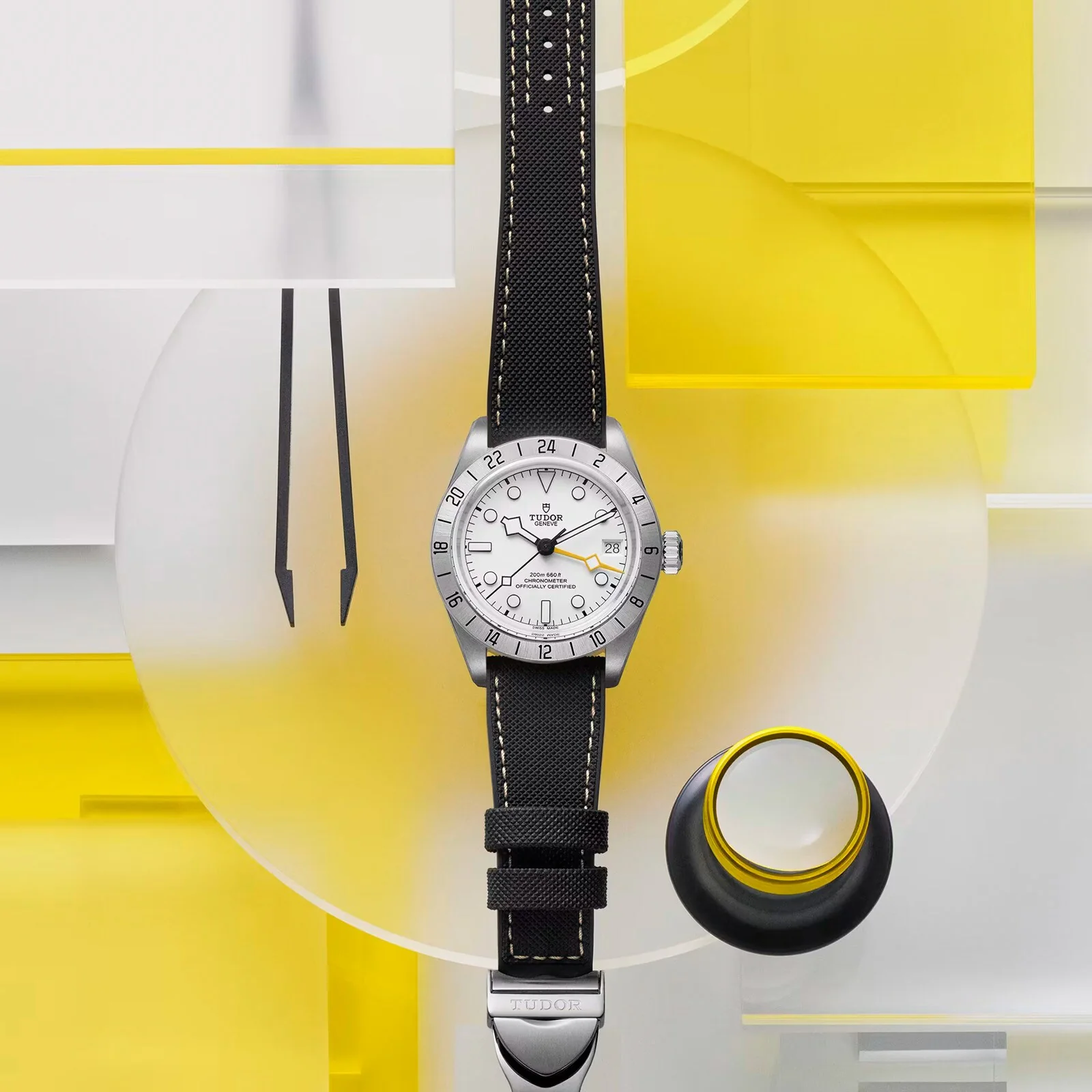 Black Bay Pro | 39mm, Steel, Rubber, White Dial - Image 4