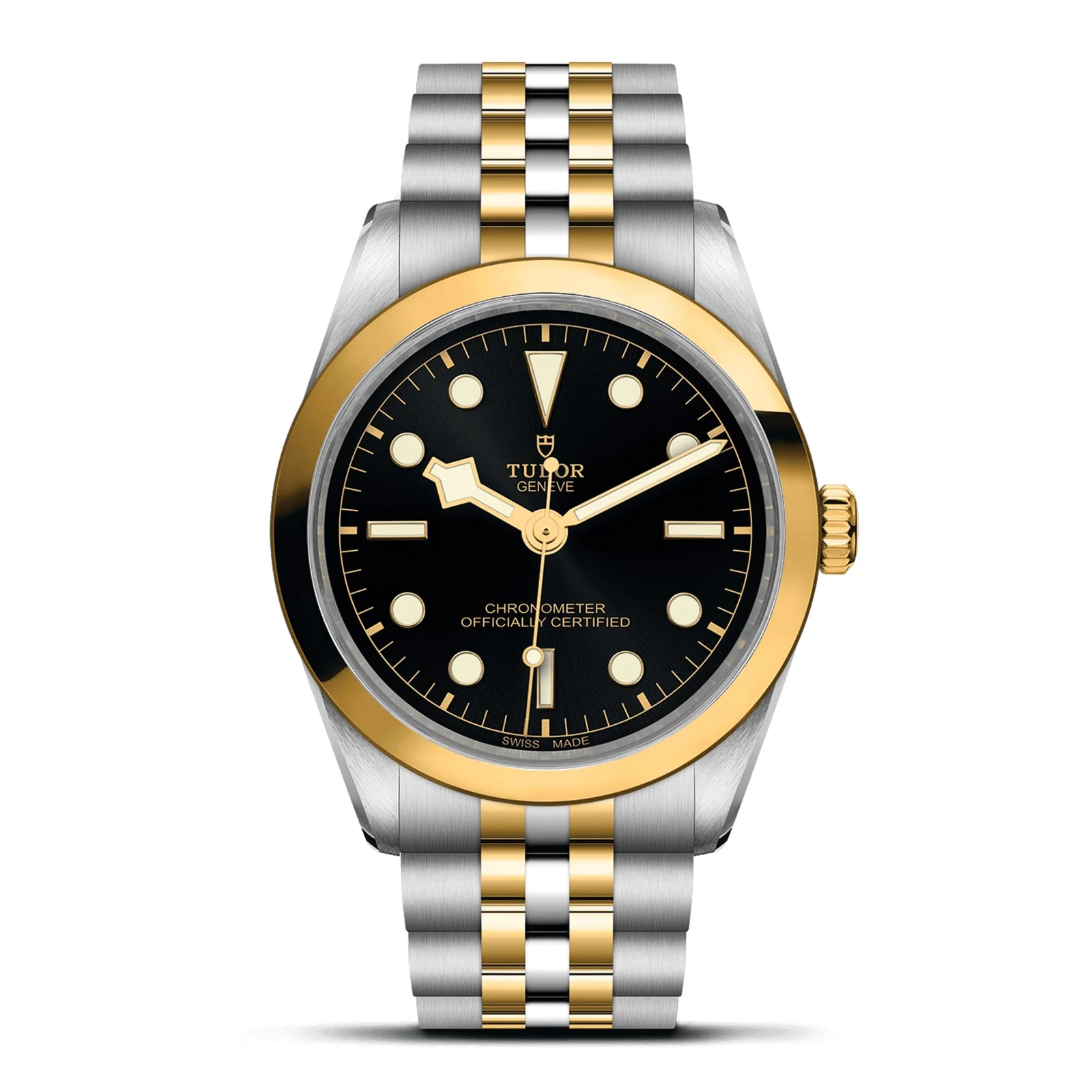 Black Bay One 36 S&G | 36mm, Two-Tone Steel & 18K Yellow Gold, Black Dial