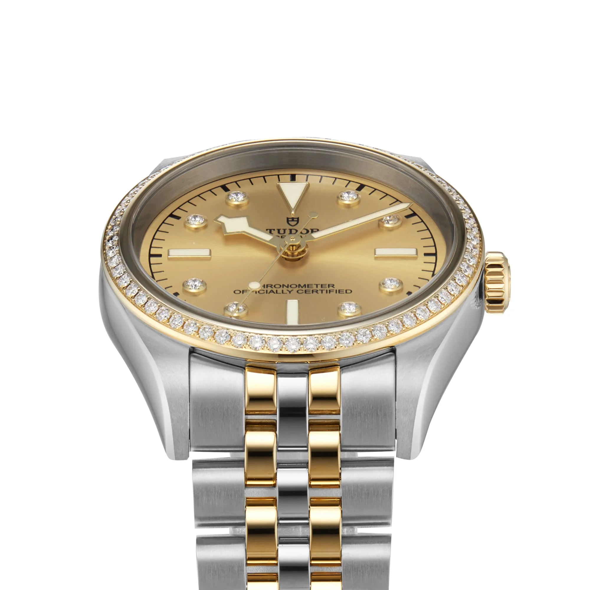Black Bay One 36 S&G | 36mm, Two-Tone Steel & 18K Yellow Gold, Diamond Champagne Dial, Ref. M79653-0007 - Image 2