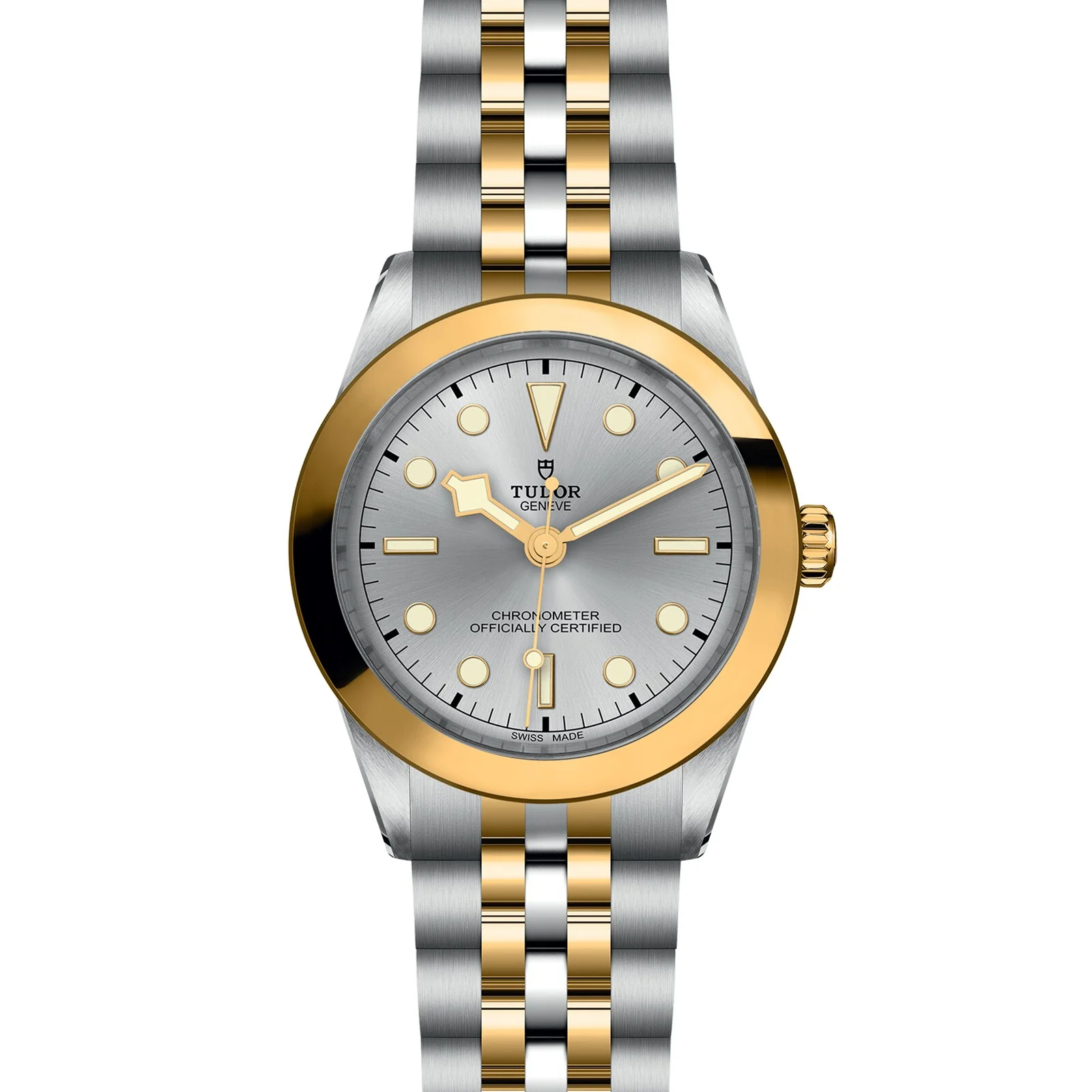 Black Bay One 39 S&G | 39mm, Two-Tone Steel & 18K Yellow Gold, Silver Dial - Image 2
