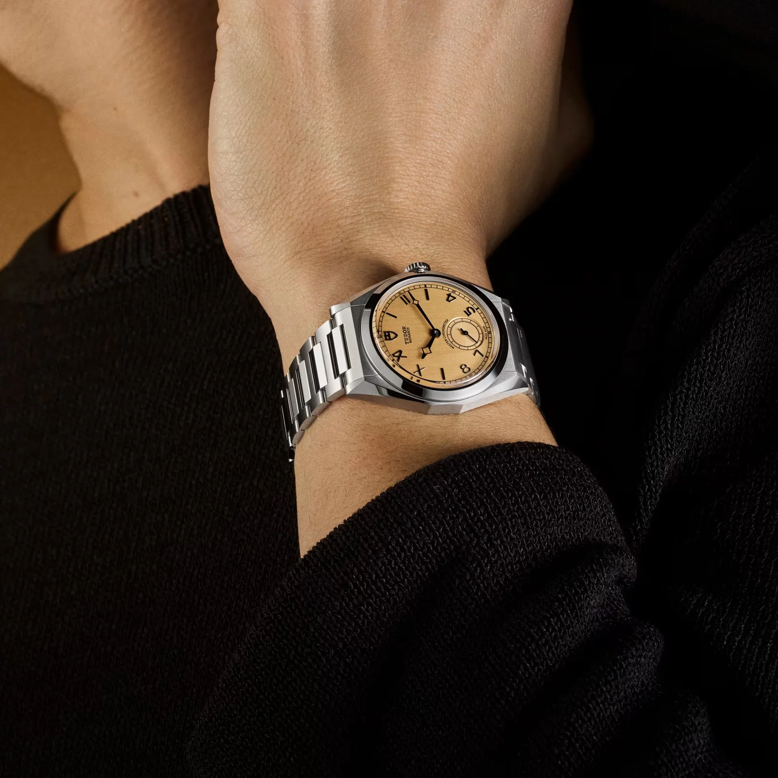 TUDOR Monarch | 39mm, Steel, Champagne Dial - Image 4