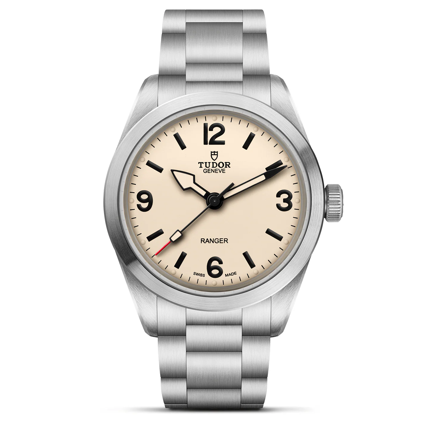 Ranger | 39mm, Steel, Beige Dial