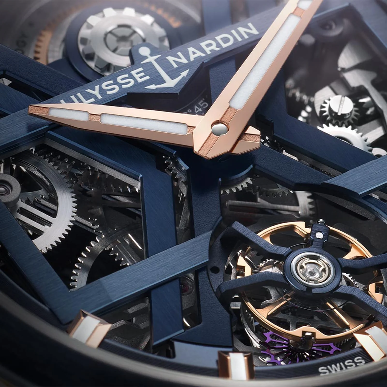 Blast Tourbillon | 45mm, 18K Rose Gold, Rubber - Image 2