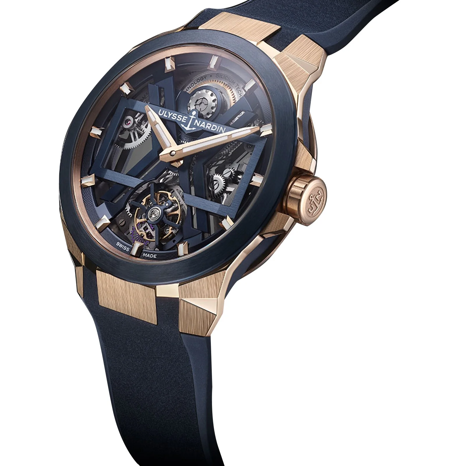 Blast Tourbillon | 45mm, 18K Rose Gold, Rubber - Image 3