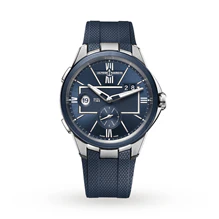 Blast Dual Time | 42mm, Steel, Rubber, Blue Dial - Image 2