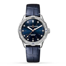Diver 39 | 39mm, Steel, Leather, Navy Dial - Image 2