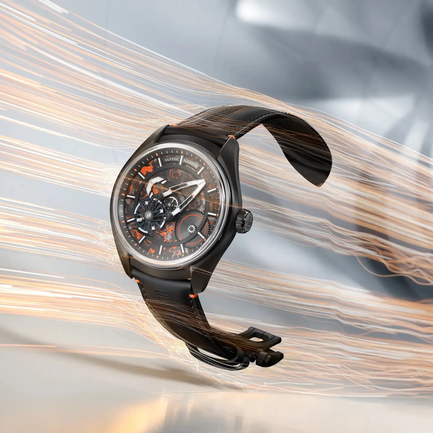 Freak x Gumball 3000 - Edition 2 | 43mm, Titanium DLC, Rubber, Black Dial - Image 3