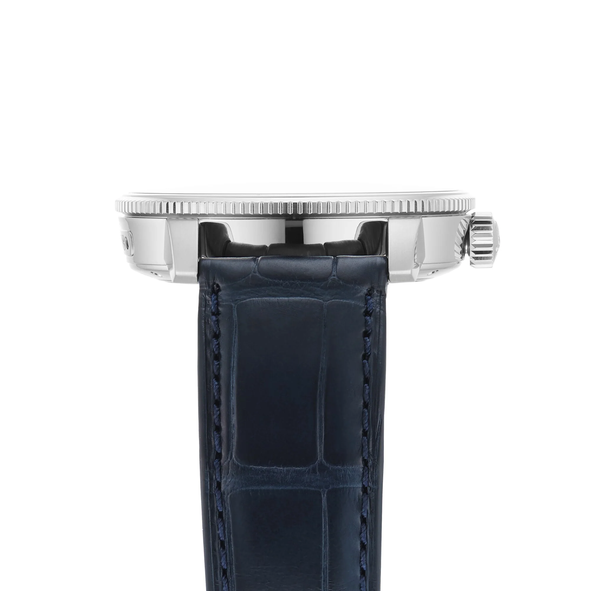Marine Torpilleur | 42mm, Steel, Alligator Leather, Blue Dial - Image 5
