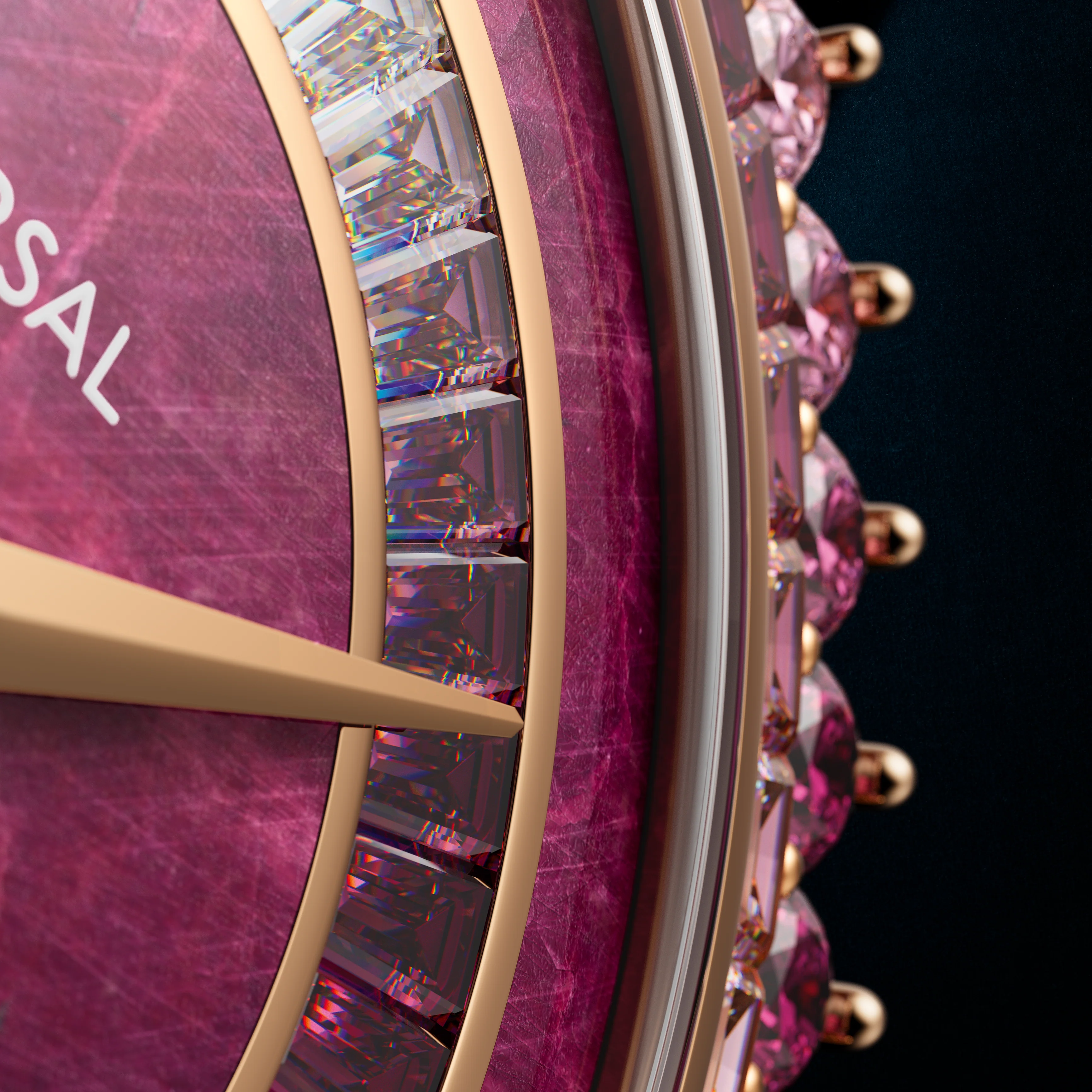 The Disco Maxi Couture | 45mm, 18K Rose Gold, Leather, Red Dial - Image 5