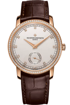 Traditionnelle Manual-Winding | 38mm, 18K Rose Gold, Silver Dial