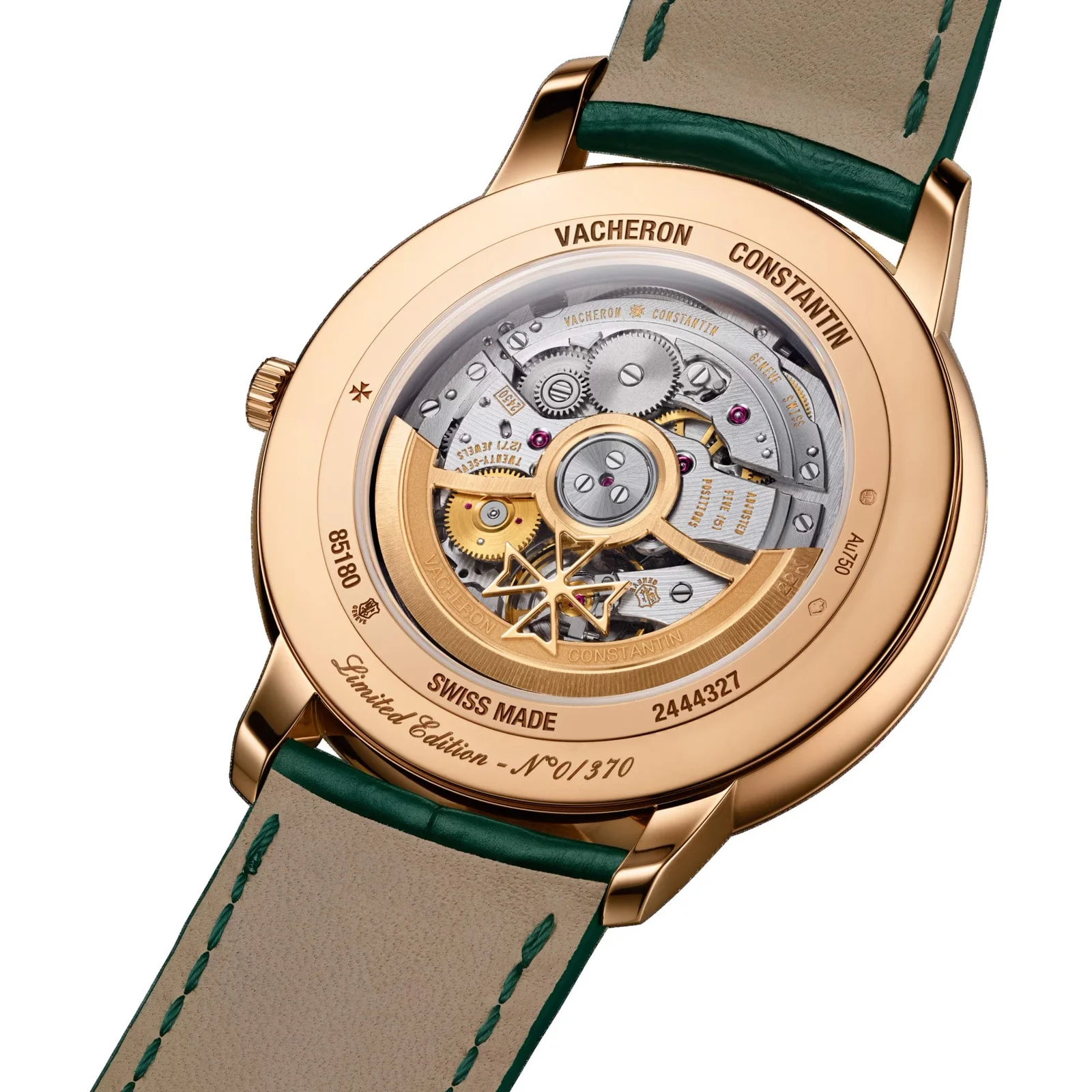 Patrimony Self-Winding | 40mm, 18K Rose Gold, Leather, Silver Dial - Image 4