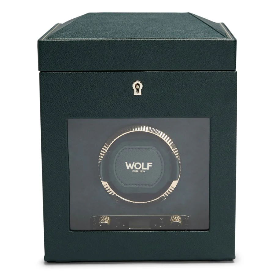 British Racing Single Watch Winder With Storage