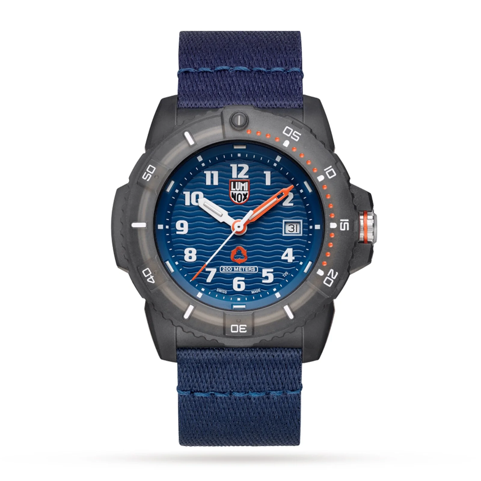 Tide Eco Sustainable Outdoor | 46mm, Plastic, Fabric, Blue Dial