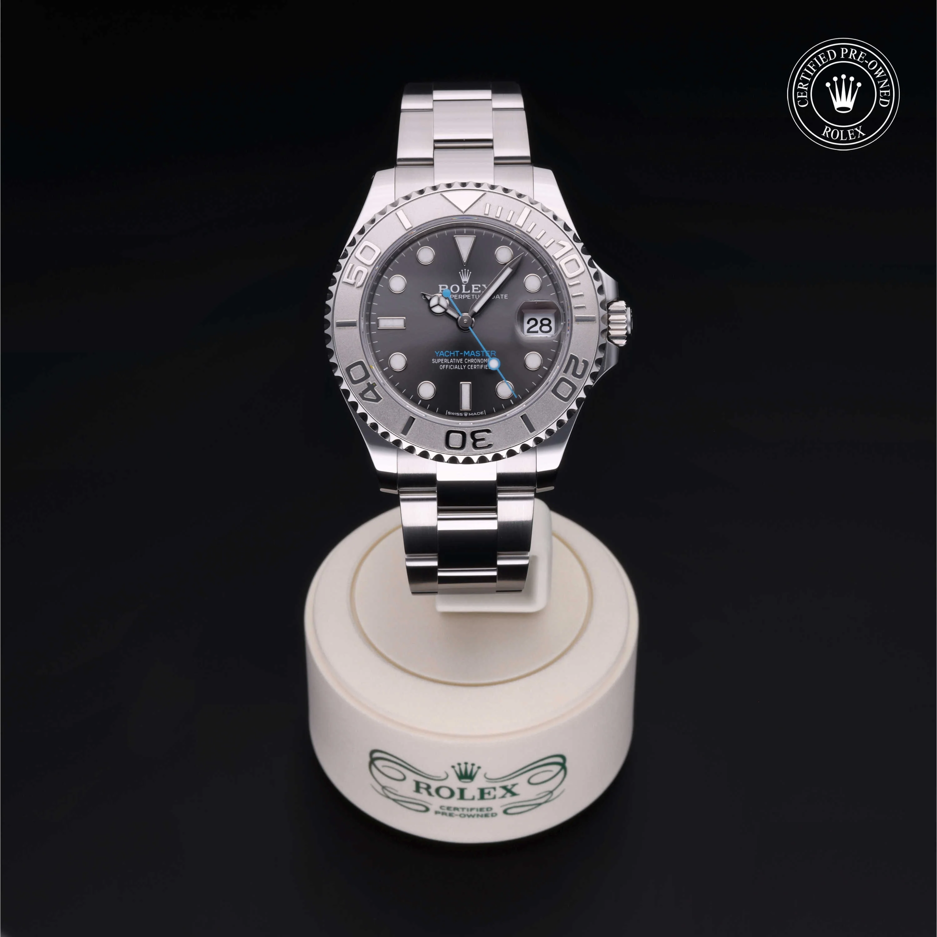 Yacht-Master 37 | 40mm, Two-Tone Steel & Platinum, Ref. M268622 - Image 3