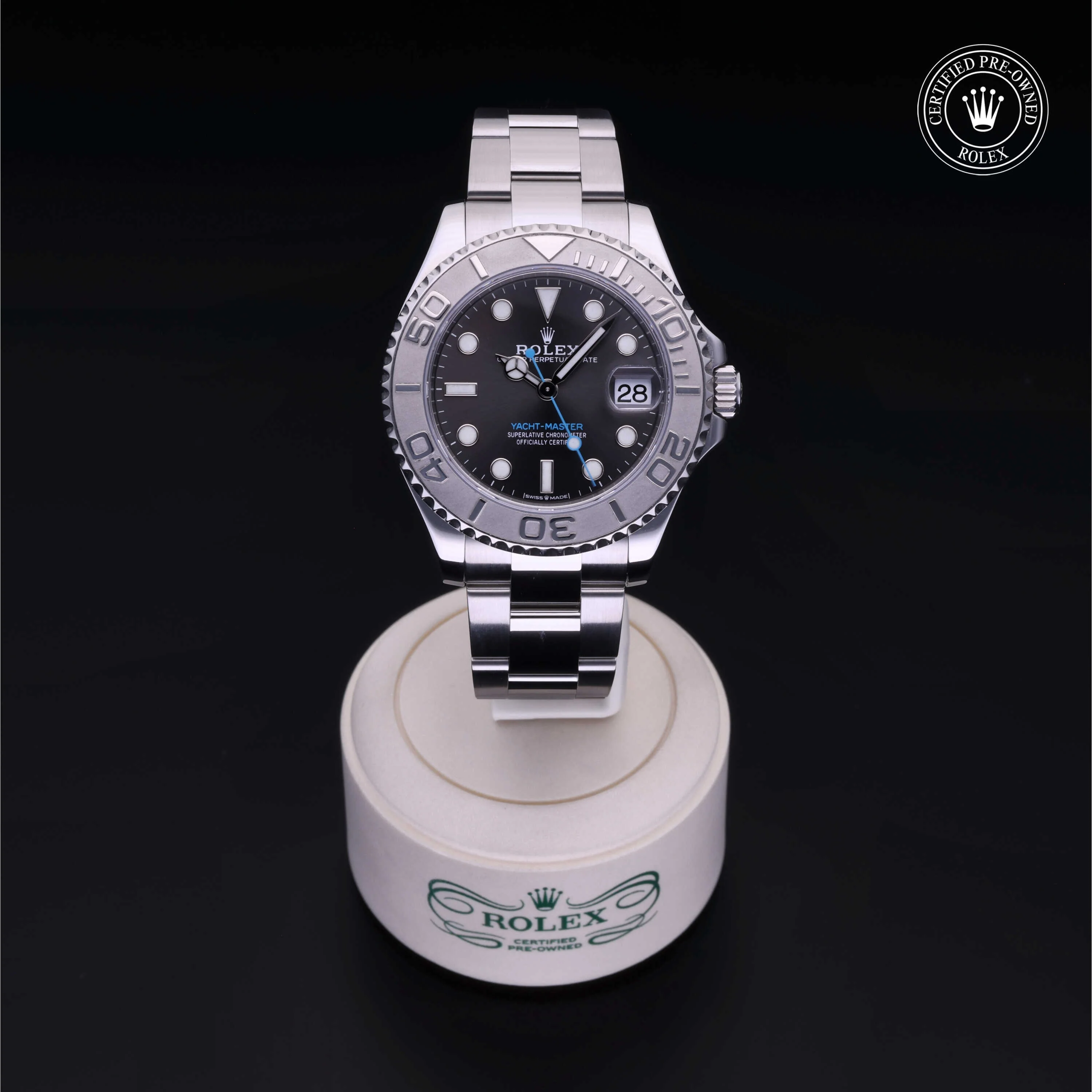 Yacht-Master 37 | 37mm, Two-Tone Steel & Platinum, Ref. M268622 - Image 3